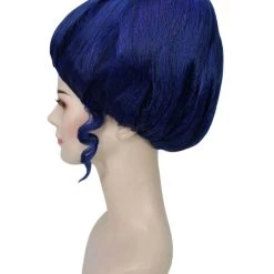 HPO Women's TV Movie Character Wig | Dark Blue Wigs | Premium Breathable Capless Cap
