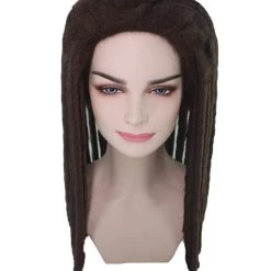 HPO Women's TV Movie Wig | Ash Brown Wigs | Premium Breathable Capless Cap
