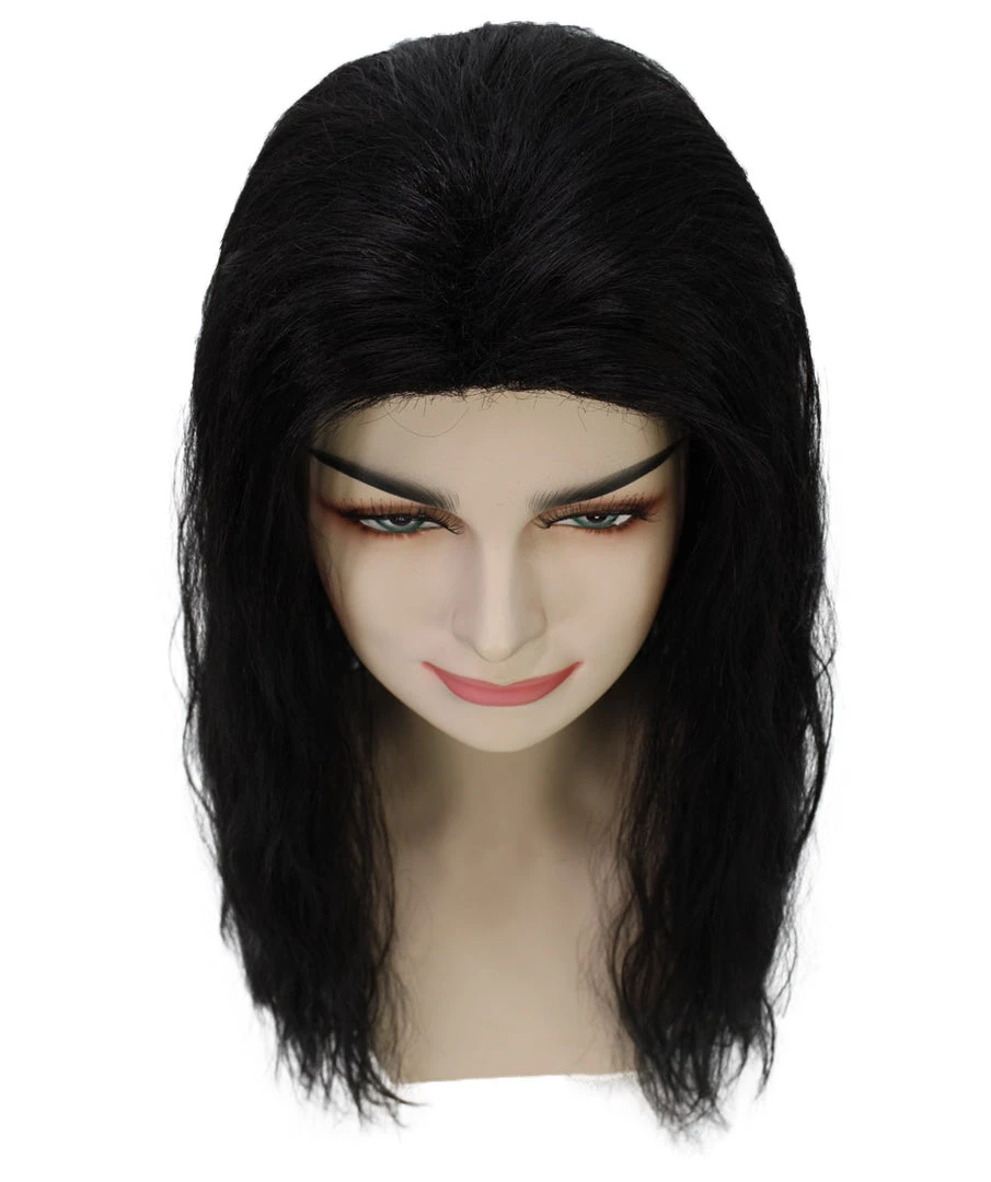 HPO Women's Fighting Character Wig | Black Wigs | Premium Breathable Capless Cap 7 HPO Women's Fighting Character Wig | Black Wigs | Premium Breathable Capless Cap