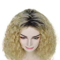 HPO Womens TV Movie Celebrity Wig | Blonde Wigs | Premium Breathable Capless Cap