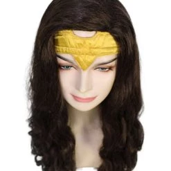 HPO Women's TV Movie Character Wig | Dark Brown Wigs | Premium Breathable Capless Cap 15 HPO Women's TV Movie Character Wig | Dark Brown Wigs | Premium Breathable Capless Cap