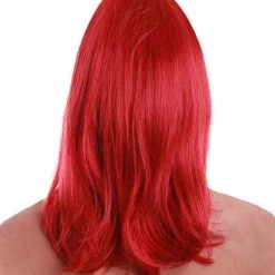 HPO Women's Womens TV Movie Character Wig | Red Wigs | Premium Breathable Capless Cap 10 HPO Women's Womens TV Movie Character Wig | Red Wigs | Premium Breathable Capless Cap