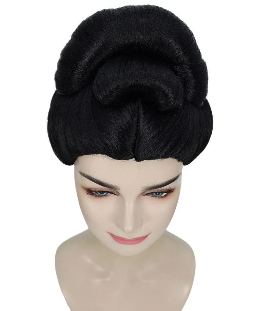 HPO Women's Pinned Up China Girl Wig | Black Cosplay Wig | Premium Breathable Capless Cap 8 HPO Women's Pinned Up China Girl Wig | Black Cosplay Wig | Premium Breathable Capless Cap