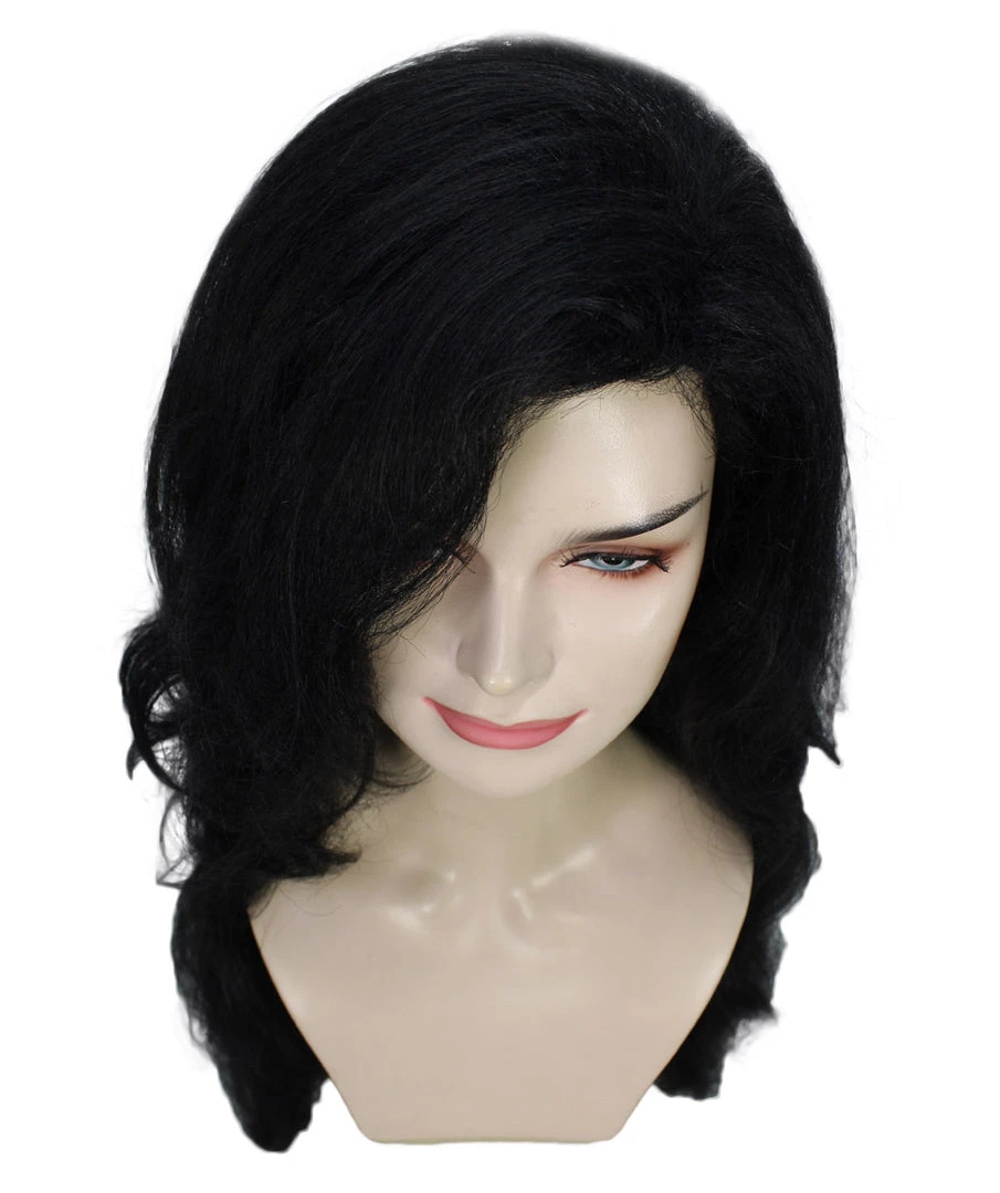 HPO Women's Long Black Straight Side Part Cosplay Wig | Premium Breathable Capless Cap 7 HPO Women's Long Black Straight Side Part Cosplay Wig | Premium Breathable Capless Cap