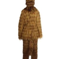 HPO Furry Fox Collection Costume | Women's White And Orange Straight Long Furry Fox Cosplay Costume With Tail