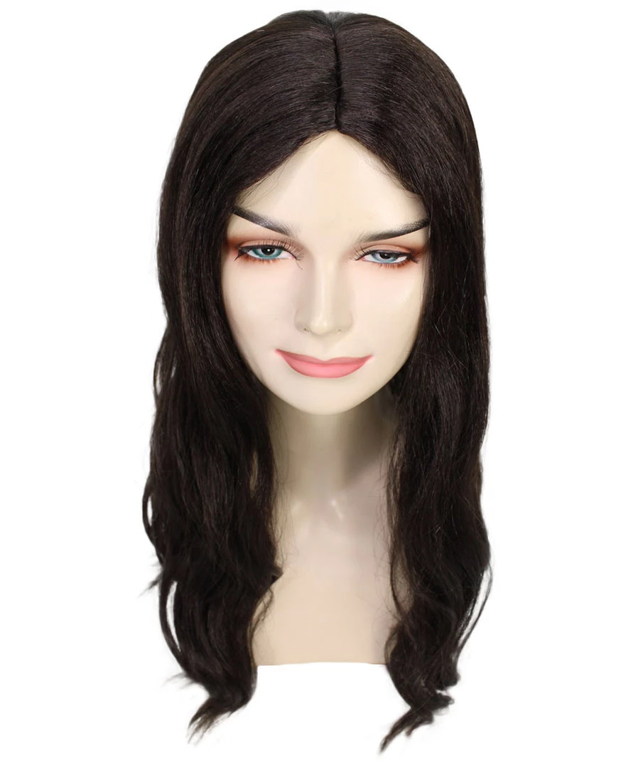 HPO Women's Black Straight Medium Length Imperial Army Wig | Premium Breathable Capless Cap 7 HPO Women's Black Straight Medium Length Imperial Army Wig | Premium Breathable Capless Cap