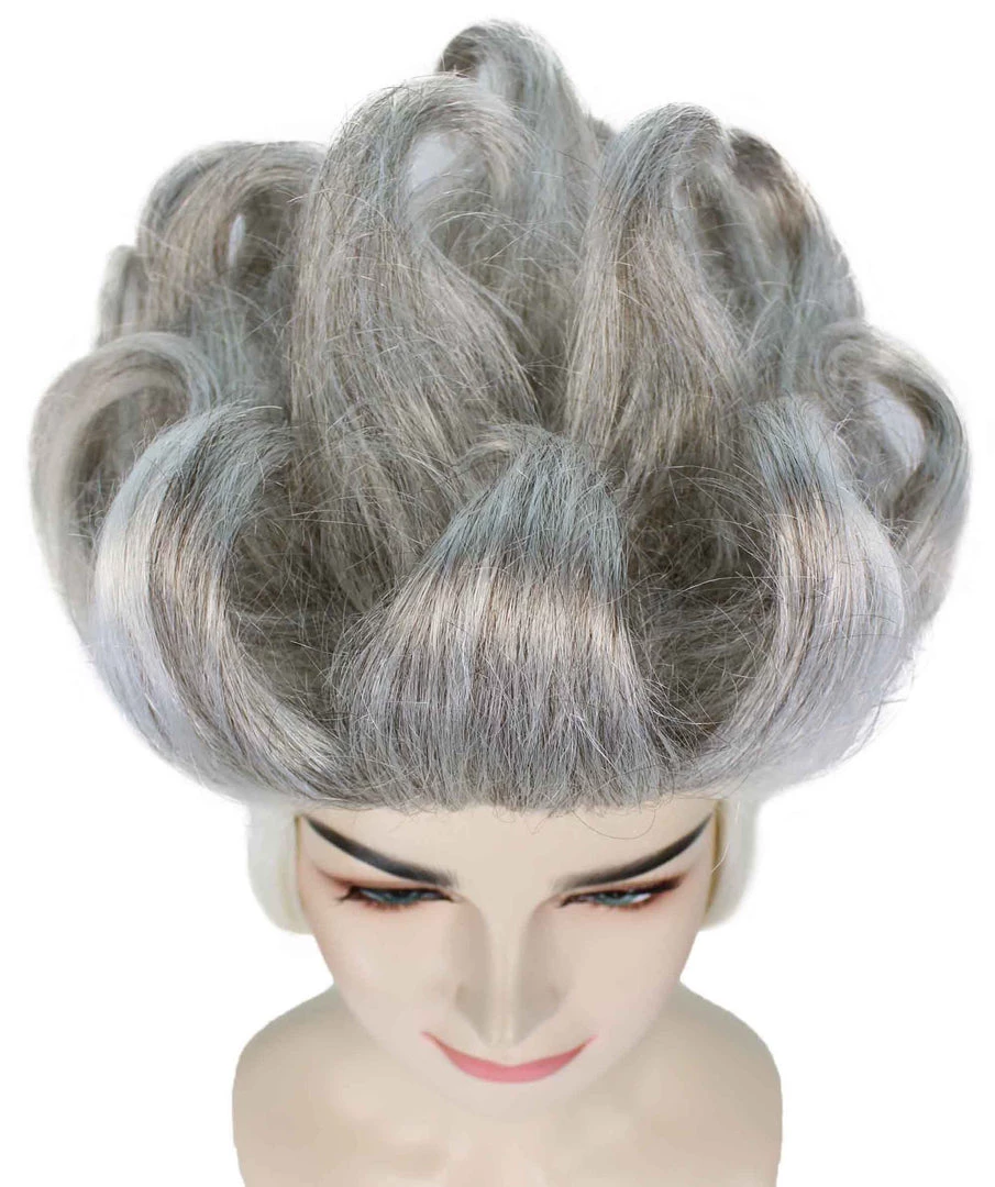 BC Under The Sea | Women's Grey Color Straight Spiked Trendy Under The Sea Wig 8 BC Under The Sea | Women's Grey Color Straight Spiked Trendy Under The Sea Wig