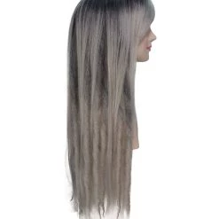 BC Grey Shadow | Women's Grey Color Straight Long Length Trendy Grey Shadow Wig