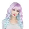 BC Pastel Ombre | Women's Multi Color Curly Shoulder Length Trendy Pastel Ombre Wig