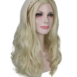 BC Earth Angel | Women's Blonde Color Wavy Medium Length Trendy Earth Angel Wig