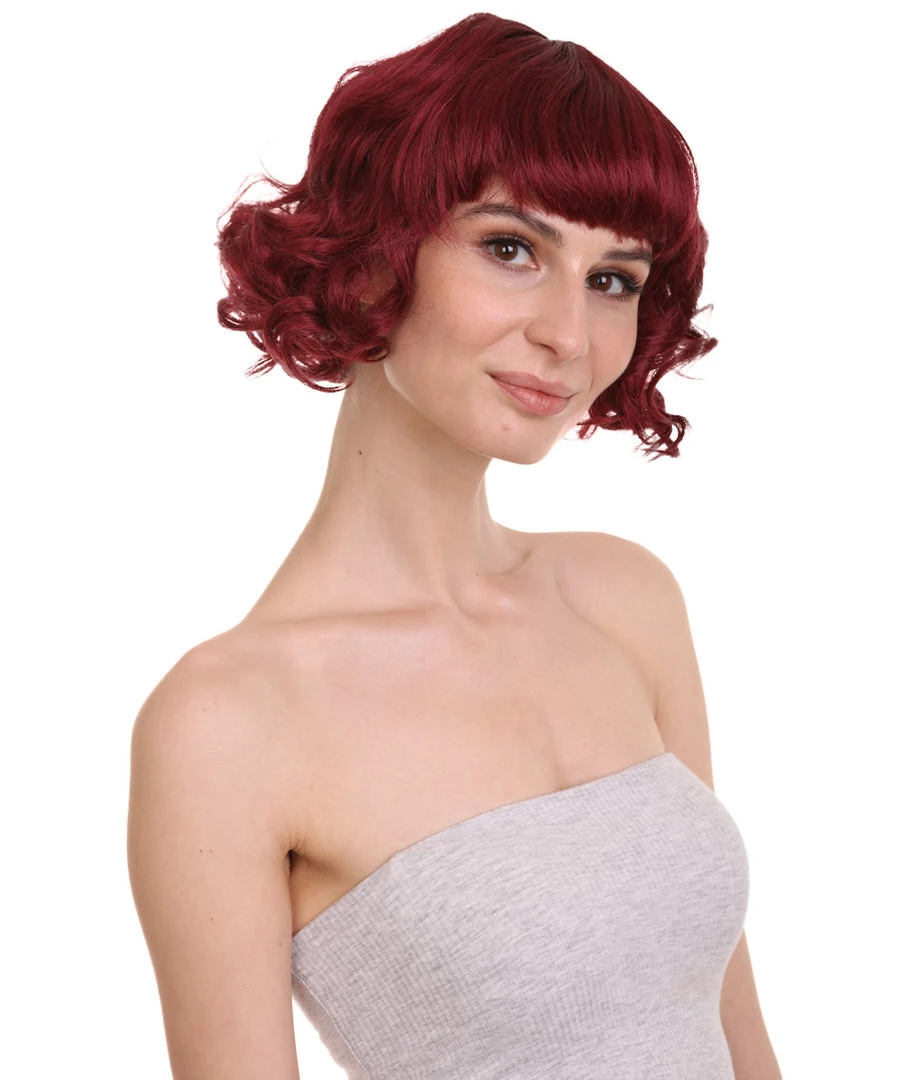 HPO Carnival Wavy Short Wig Collection | Premium Breathable Capless Cap 4 HPO Carnival Wavy Short Wig Collection | Premium Breathable Capless Cap