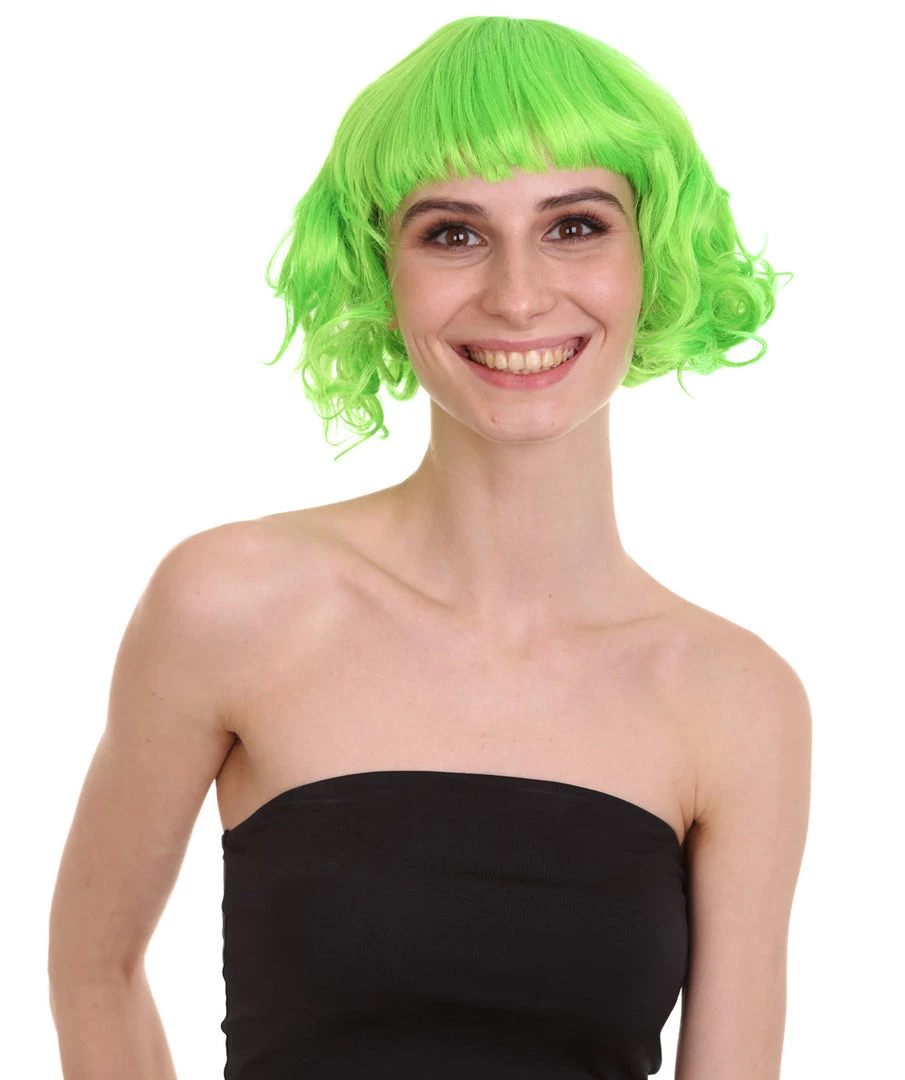 HPO Carnival Wavy Short Wig Collection | Premium Breathable Capless Cap 25 HPO Carnival Wavy Short Wig Collection | Premium Breathable Capless Cap