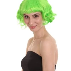 HPO Carnival Wavy Short Wig Collection | Premium Breathable Capless Cap 100 HPO Carnival Wavy Short Wig Collection | Premium Breathable Capless Cap