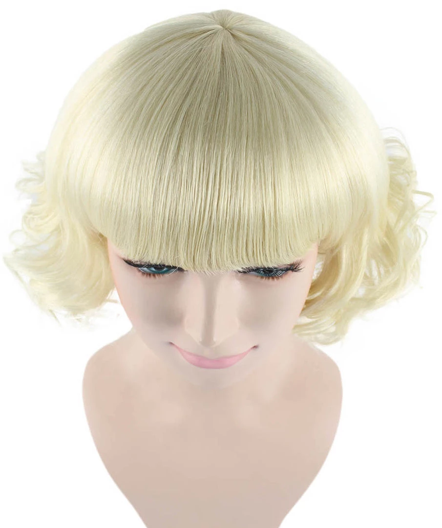 HPO Carnival Wavy Short Wig Collection | Premium Breathable Capless Cap 58 HPO Carnival Wavy Short Wig Collection | Premium Breathable Capless Cap