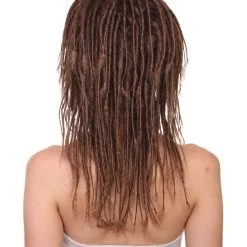 HPO Human Hair Dreadlock Wig | Fashion Wig | Premium Breathable Capless Cap Women's