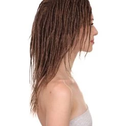 HPO Human Hair Dreadlock Wig | Fashion Wig | Premium Breathable Capless Cap Women's