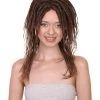HPO Human Hair Dreadlock Wig | Fashion Wig | Premium Breathable Capless Cap Women's