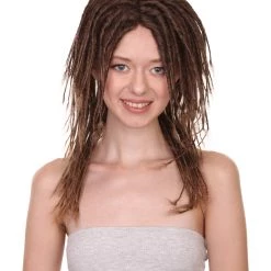 HPO Human Hair Dreadlock Wig | Fashion Wig | Premium Breathable Capless Cap Women's