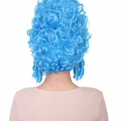 HPO Womens French Colonial Marie Antoinette Wig | Neon Pink Historical Cosplay Wigs | Premium Breathable Capless Cap Women's 40 HPO Womens French Colonial Marie Antoinette Wig | Neon Pink Historical Cosplay Wigs | Premium Breathable Capless Cap Women's