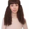 HPO Women's Doll Womens Wig | Fancy Party Event Ready Halloween Wig | Premium Breathable Capless Cap