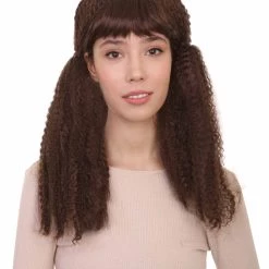 HPO Women's Doll Womens Wig | Fancy Party Event Ready Halloween Wig | Premium Breathable Capless Cap