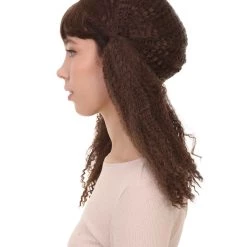 HPO Women's Doll Womens Wig | Fancy Party Event Ready Halloween Wig | Premium Breathable Capless Cap