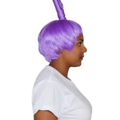 HPO Animation Creature Wig | Purple Sexy Cosplay Party Halloween Wig | Premium Breathable Capless Cap 10 HPO Animation Creature Wig | Purple Sexy Cosplay Party Halloween Wig | Premium Breathable Capless Cap