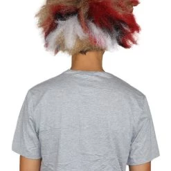 HPO Musical Tri-Color Unisex Wig | Super Size Furry Animal Character Cosplay Halloween Wig | Premium Breathable Capless Cap Women's