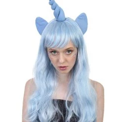 HPO Unicorn Women's Wig | Sexy Cosplay Party Halloween Wig | Premium Breathable Capless Cap