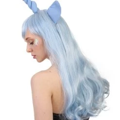 HPO Unicorn Women's Wig | Sexy Cosplay Party Halloween Wig | Premium Breathable Capless Cap
