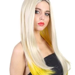 HPO Evil Bride Adult Women's Wig | Blond Cosplay Halloween Wig | Premium Breathable Capless Cap 20 HPO Evil Bride Adult Women's Wig | Blond Cosplay Halloween Wig | Premium Breathable Capless Cap