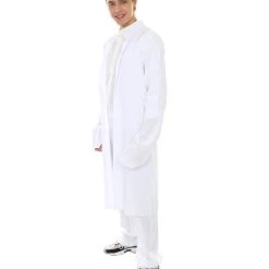 HPO Adult Men's Chinese Traditional Martial Arts Kung Fu Uniform Costume | White Cosplay Costume 10 HPO Adult Men's Chinese Traditional Martial Arts Kung Fu Uniform Costume | White Cosplay Costume