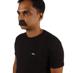 HPO Men's Mens Short Fluffy Black Marx Bros Mustache - Stage Ready Mustache Perfect For Cosplay, Drag, And Performance 6 HPO Men's Mens Short Fluffy Black Marx Bros Mustache - Stage Ready Mustache Perfect For Cosplay, Drag, And Performance