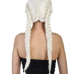 HPO Celebrity Womens Boxer Braid Wig | Blonde Celebrity Wig | Premium Breathable Capless Cap