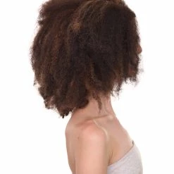 HPO Short Afro Kinky Curly Unisex Wig | Party Ready Fancy Cosplay Halloween Wig | Premium Breathable Capless Cap Women's 13 HPO Short Afro Kinky Curly Unisex Wig | Party Ready Fancy Cosplay Halloween Wig | Premium Breathable Capless Cap Women's