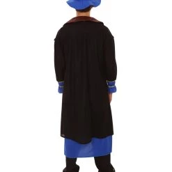 HPO Adult Men's Leonardo Da Vinci Painter Artitst Costume | Blue Cosplay Costume 12 HPO Adult Men's Leonardo Da Vinci Painter Artitst Costume | Blue Cosplay Costume