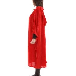 HPO Adult Women's Hooded Robe Cape Costume | Red Halloween Costume 9 HPO Adult Women's Hooded Robe Cape Costume | Red Halloween Costume