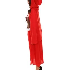 HPO Adult Women's Storybook & Fairytale Costume | Red Cosplay Costume