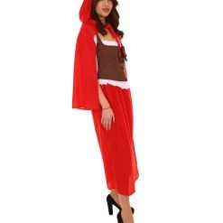 HPO Adult Women's Storybook & Fairytale Costume | Red Cosplay Costume