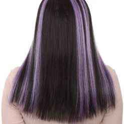 HPO Women's Crimped Witch Womens Wig | Long Straight Horror Wig | Premium Breathable Capless Cap 12 HPO Women's Crimped Witch Womens Wig | Long Straight Horror Wig | Premium Breathable Capless Cap