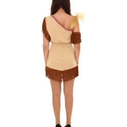 HPO Adult Women's Native American Beauty Costume | Blonde Cosplay Costume