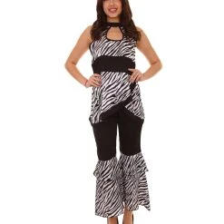 HPO Adult Women's 70's Diso Diva 2 Pc Costume | Multi Cosplay Costume