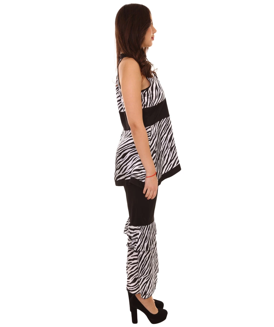 HPO Adult Women's 70's Diso Diva 2 Pc Costume | Multi Cosplay Costume 6 HPO Adult Women's 70's Diso Diva 2 Pc Costume | Multi Cosplay Costume