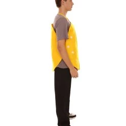 HPO Adult Men's Burger Carton TV/Movie Costume | Multi Halloween Costume