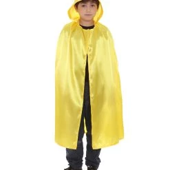 HPO Kids Child's Hooded Cape Costume | Multiple Color Option Cosplay Costume