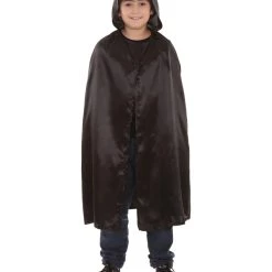 HPO Kids Child's Hooded Cape Costume | Multiple Color Option Cosplay Costume