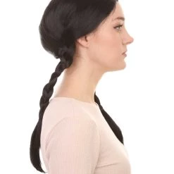 HPO Women Cow Girl Wig Black | Premium Breathable Capless Cap 12 HPO Women Cow Girl Wig Black | Premium Breathable Capless Cap