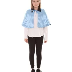 HPO Child's Vampire Cape Costume | Blue & Black Halloween Costume