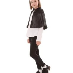 HPO Child's Vampire Cape Costume | Black Halloween Costume Kids