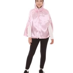 HPO Child's Reversible Hooded Short Cape Costume | Multiple Color Option Halloween Costume